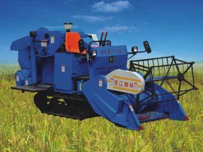 柳林4LZ-1.0全喂入履带式谷物联合收割机 广元吉峰农机助力四川现代农业